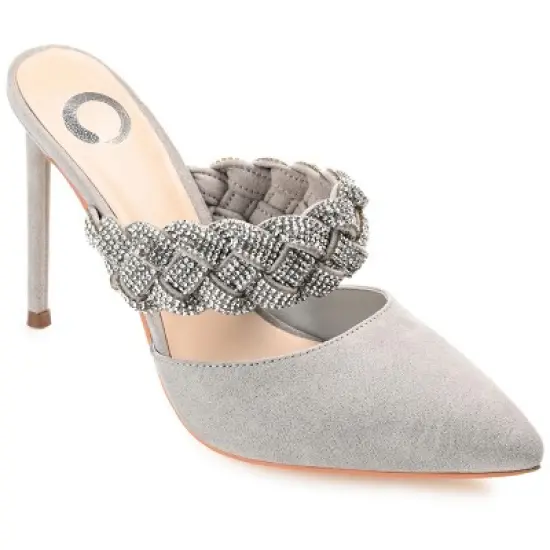 Journee Collection Womens Hazzl Tru Comfort Foam Pointed Toe High Stiletto Pumps image {10}