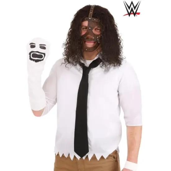 HalloweenCostumes.com WWE Plus Size Men's Mankind Costume image {2}