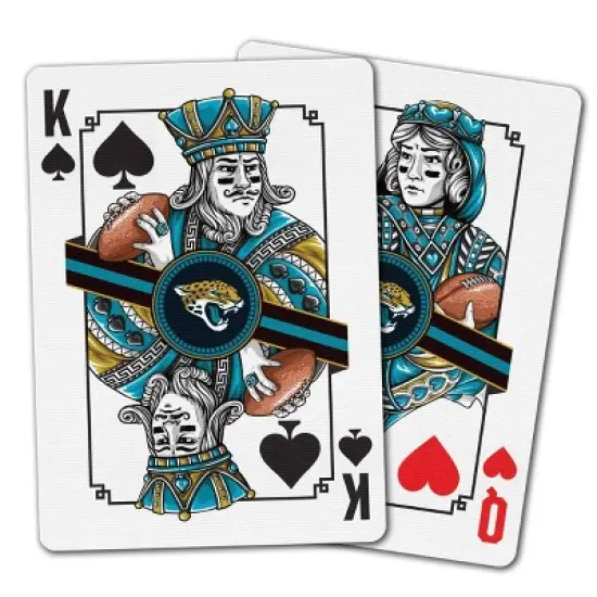 NFL Jacksonville Jaguars Playing Cards image {2}
