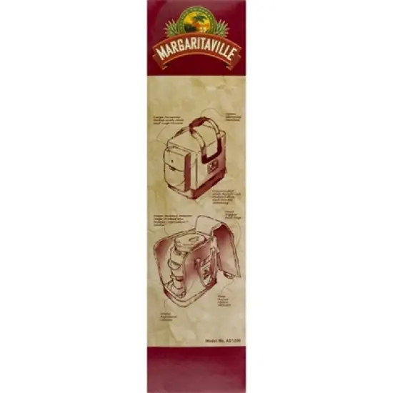 Margaritaville AD1200 Water Repellant Foam Padded Double Stitched Canvas Concoction Maker Travel Bag with Hook and Loop Straps and Nylon Handles image {3}