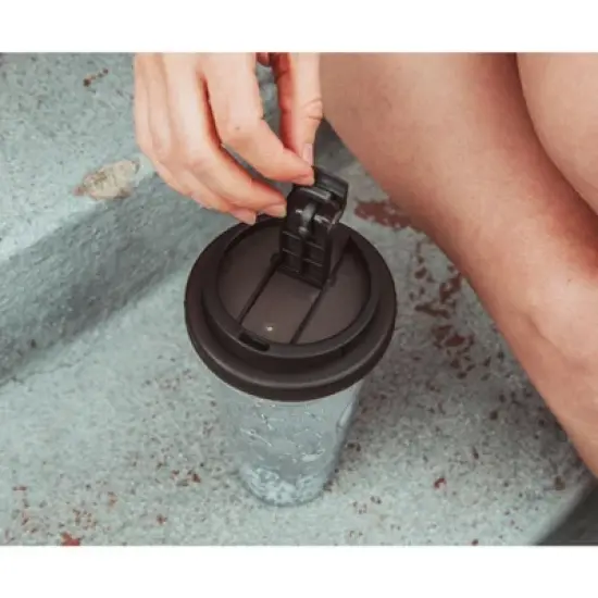 Silver Buffalo Disney The Nightmare Before Christmas Jack And Skulls Plastic Travel Tumbler image {3}