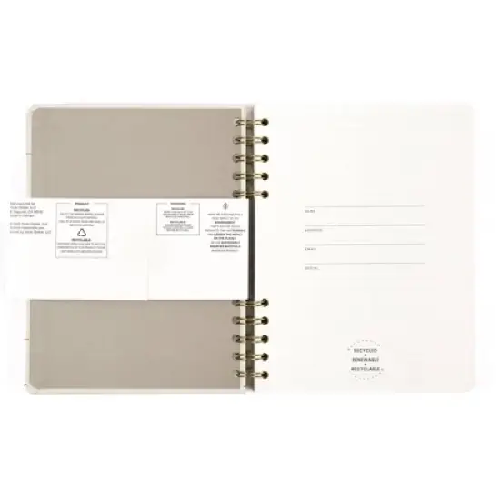 Altitude 160pg Ruled Journal 6"x8" With Erasable Cover And Wet Erase Marker image {3}