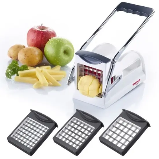 Westmark Multipurpose French Fry Cutter with 3 Adjustable Stainless Steel Blade image {1}