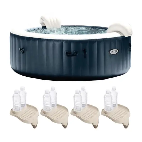Intex PureSpa Plus Portable Inflatable Hot Tub image {7}
