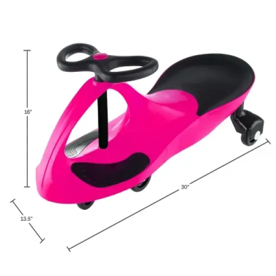 Toy Time Wiggle Car Ride-On Toy- Hot Pink image {1}