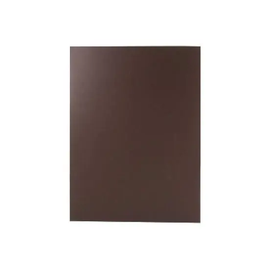 JAM Paper Two-Pocket Textured Linen Business Folders Chocolate Brown 386LBRA image {6}
