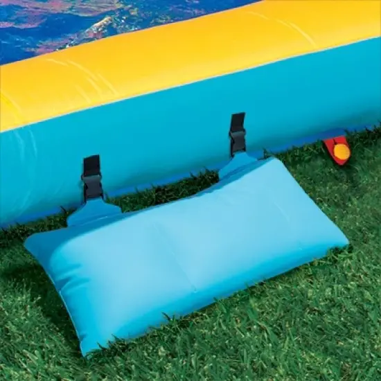 Banzai Inflatable Big Blast Splash Slide Lagoon Pool Outdoor Water Park (2 Pack) image {2}