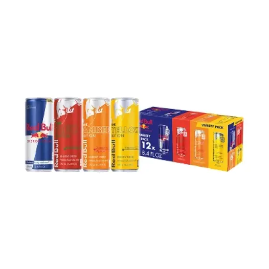 Red Bull Variety Pack Energy Drink - 12pk/8.4 fl oz Cans image {6}