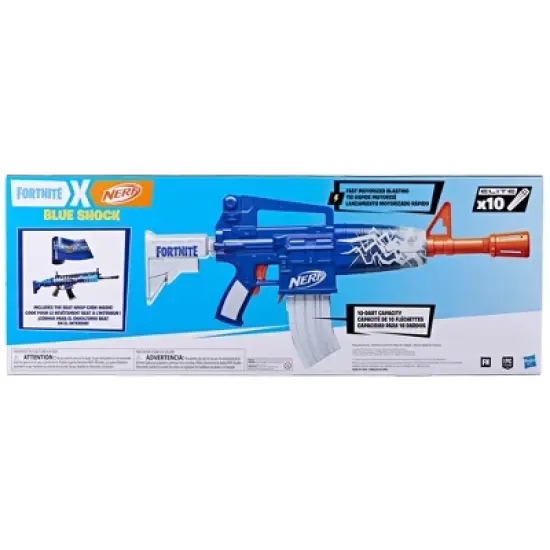 NERF Fortnite Blue Shock Dart Blaster image {3}