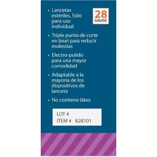EasyTouch Twist Lancets 28 Gauge, 100 Count image {4}