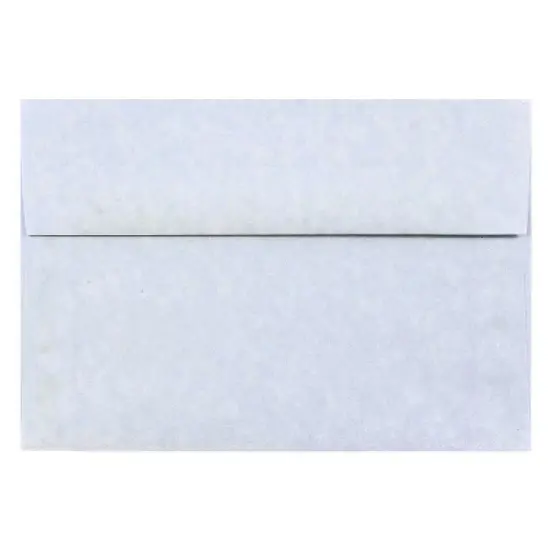 JAM Paper Envelopes A8 50ct Parchment - Blue: 5.25 x 7.25 Gummed Flap, Recycled Content, Mailing Stationery image {3}