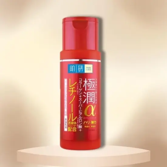 Rohto Hada Labo Gokujyun Anti Aging Care Milky Lotion | Free of fragrances, colorants, mineral oils, alcohol and parabens - (4.7 oz) image {1}