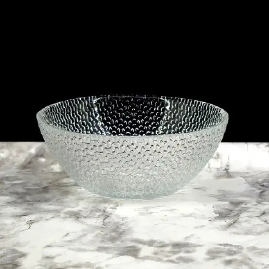 Slickblue Handmade Glass Bowls with Pebble Pattern - Versatile for Serving Sides & Snacks - Multiple Set & Color Options image {3}