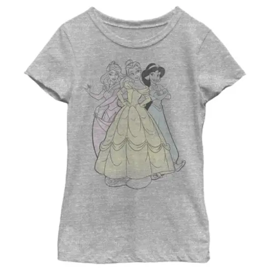 Girl's Disney Princess Coloring Book T-Shirt image {4}