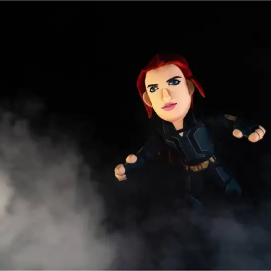 Bleacher Creatures Marvel Black Widow 10" Plush Figure image {3}