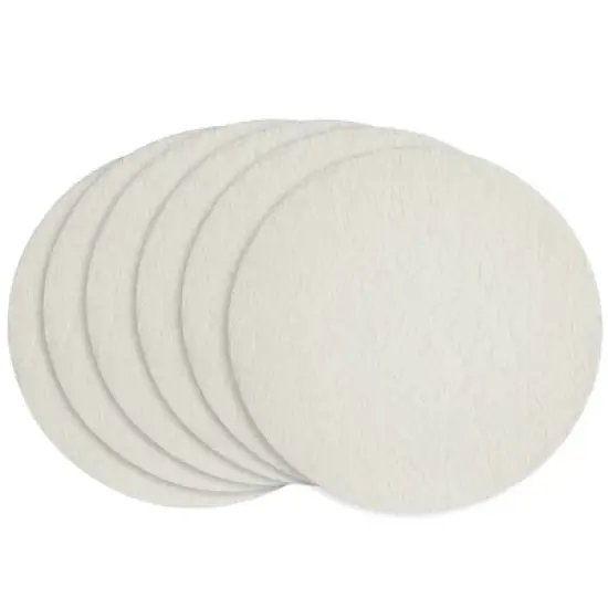 Juvale 150 Pack 4 inch Disposable Cardboard Coasters for Drinks, Plain Blank Design, Bulk Set for DIY Crafts, Parties, Catering, White image {6}