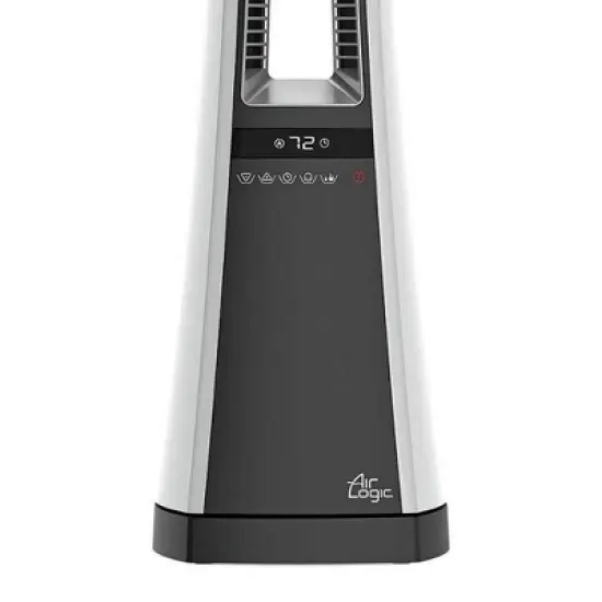 Lasko 1500W Air Logic Bladeless Electric Tower Space Heater with Remote | AW300 image {3}