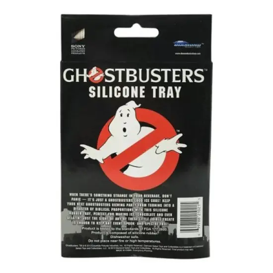 Diamond Comic Distributors, Inc. Ghostbusters Logo Silicone Ice Cube Tray image {3}