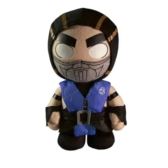 Mezco Toyz Mortal Kombat X 8" Sub-Zero Plush image {1}