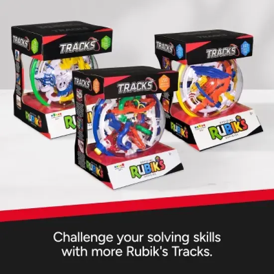 Rubik's Tracks 100 - 3D Gravity Maze and Puzzle Game with 100 Obstacle image {4}