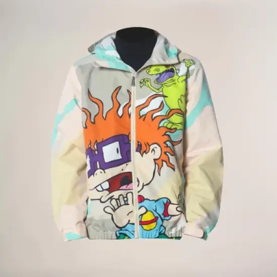 Members Only - Women's Big Chucky Windbreaker Oversized Jacket image {7}