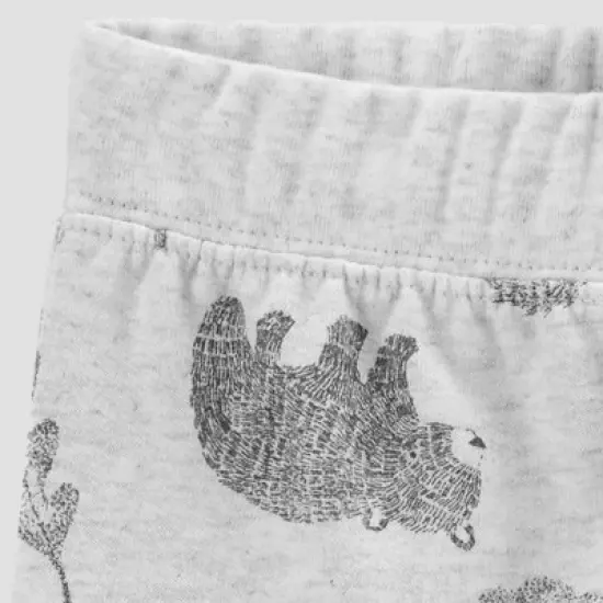 Carter's Just One You&reg; Baby Boys' Critter Top & Bottom Set - Gray image {1}