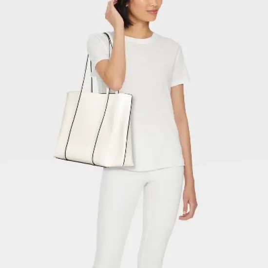 Triple Compartment Work Tote Handbag - A New Day&trade; image {1}