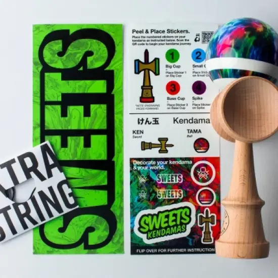 Sweets Kendamas - Tie - Dye Kendama image {6}