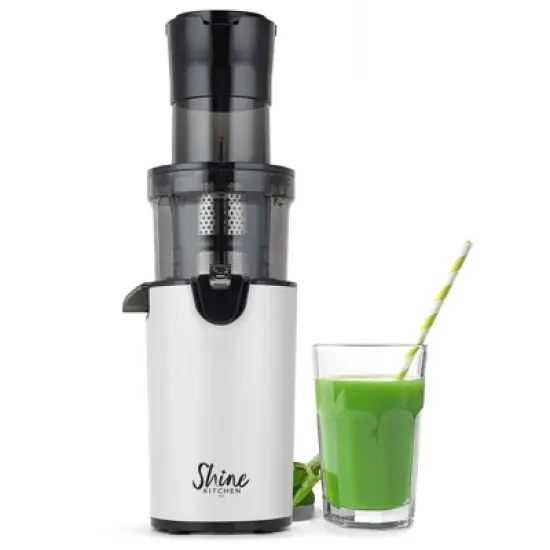 Tribest Shine Kitchen Co. Easy Cold Press Juicer with XL Feed Chute image {10}