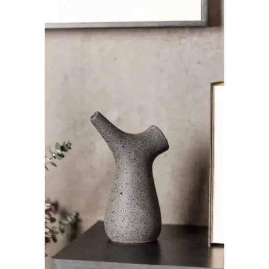 Hepworth Black Stoneware Watering Pitcher image {2}