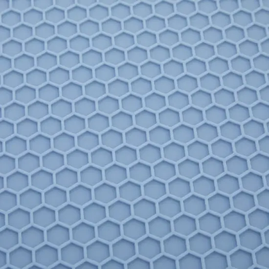 Juvale 6 Pack Silicone Trivets for Hot Pots and Pans, Round Heat Resistant Mat Pad for Kitchen Countertop, 3 Colors, 7 Inches image {7}