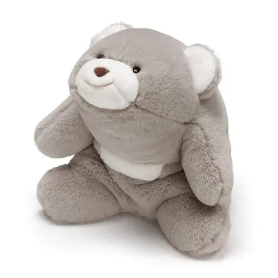 Enesco Snuffles the Teddy Bear 10-Inch Plush Toy | Gray image {1}