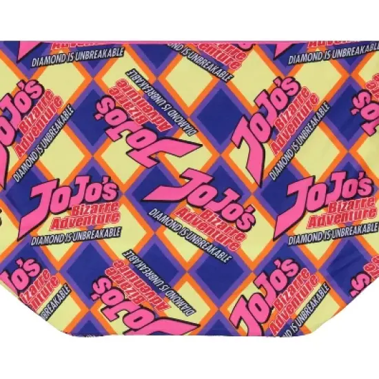 JoJo's Bizarre Adventure Diamond Is Unbreakable Shoulder Crossbody Hobo Bag Multicoloured image {1}
