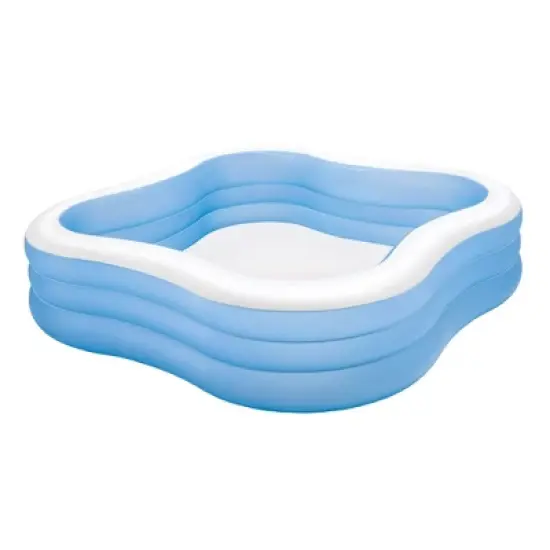 Intex 57495EP 90" X 90" X 22" Swim Center Family Pool Assorted Colors image {7}