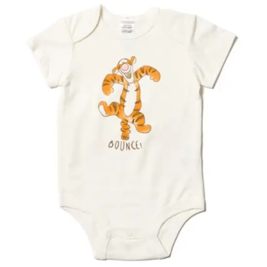 Disney Winnie the Pooh Tigger Cuddly Snap Bodysuits and Pants Newborn to Infant image {2}