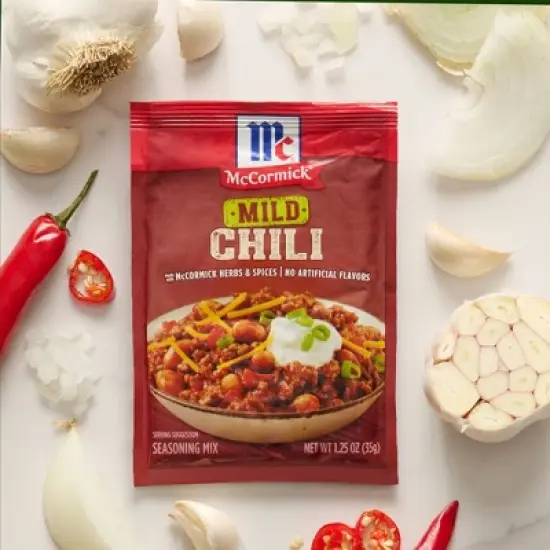 McCormick Mild Chili Seasoning Mix - 1.25oz image {6}