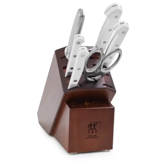 ZWILLING Pro Le Blanc 7-pc Knife Block Set image {4}