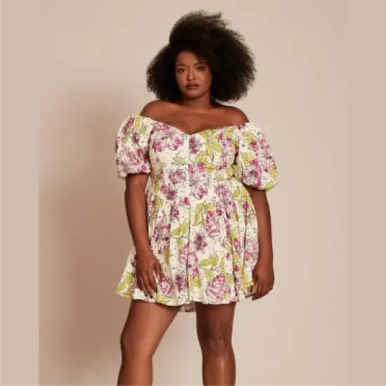 11 Honor&eacute; Collection Women's Drop Waist Mini Dress image {3}