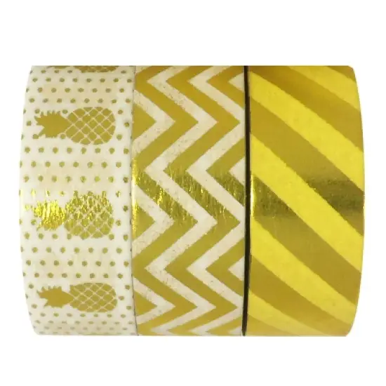 Wrapables Washi Masking Tape (Set of 3) image {25}