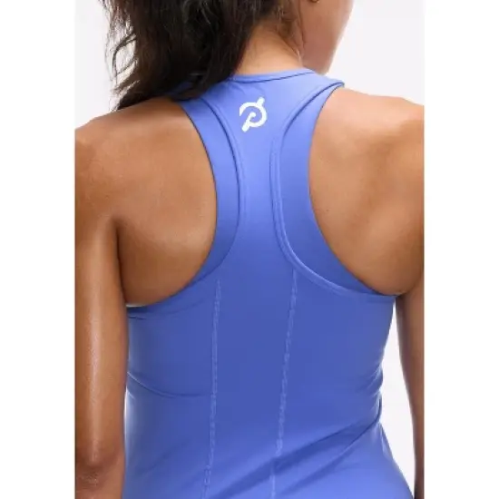 Peloton Women's Cadent Slim Racerback Tank, Periwinkle Blue image {6}