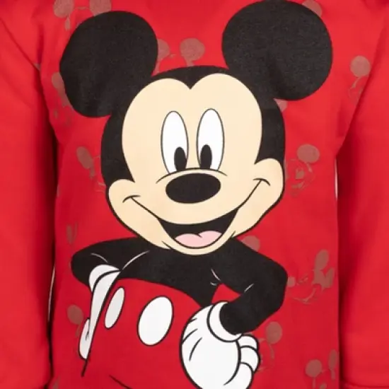 Disney Mickey Mouse Goofy Donald Duck Fleece Pullover Hoodie Infant to Big Kid image {4}