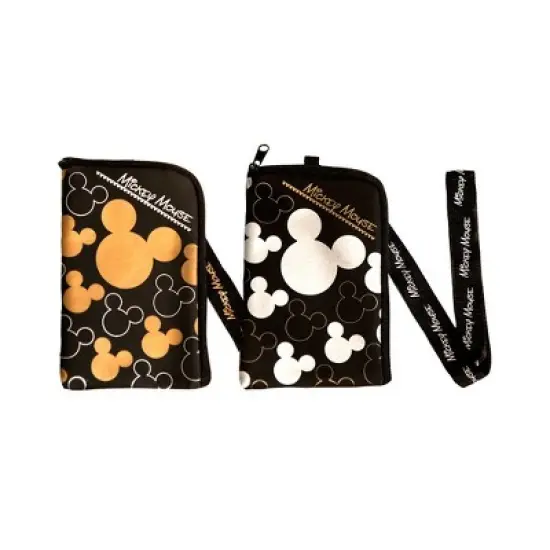 Disney Mickey Mouse Lanyard 2 Pack Gold and Silver image {5}