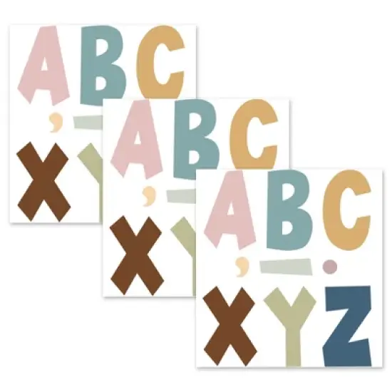 Teacher Created Resources&reg; Everyone is Welcome 7" Fun Font Letters, 120 Per Pack, 3 Packs image {3}