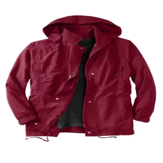 KingSize Men's Big & Tall Fleece-lined Taslan Anorak image {5}