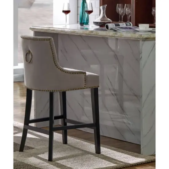 Leigh Counter Height Barstool - Chic Home image {9}