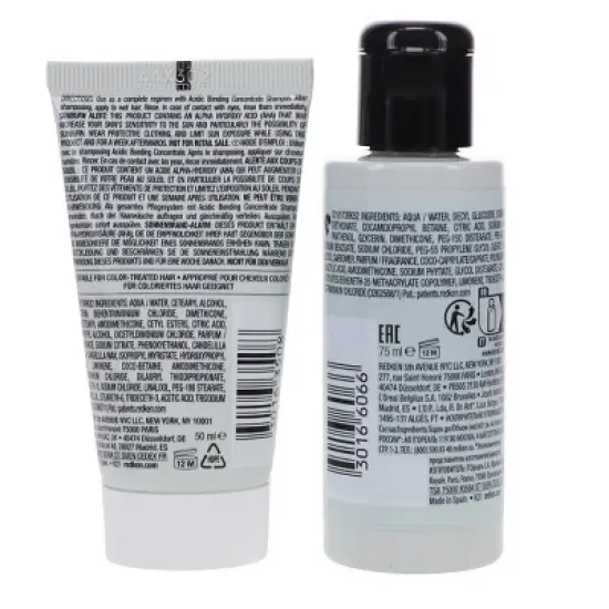 Redken Acidic Bonding Concentrate Shampoo 2.53 oz & Acidic Bonding Concentrate Conditioner 1.7 oz Combo Pack image {3}
