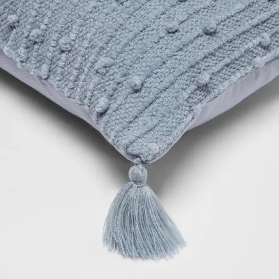 Oversize Embroidered Textured Lumbar Throw Pillow - Opalhouse&trade; image {3}