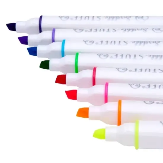 Scribble Stuff 8ct Doubled Ended Highlighter Marker/Fine Tip Pen image {4}