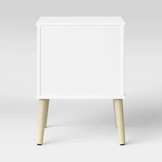 Modern Open Kids' Nightstand White - Pillowfort&trade; image {3}