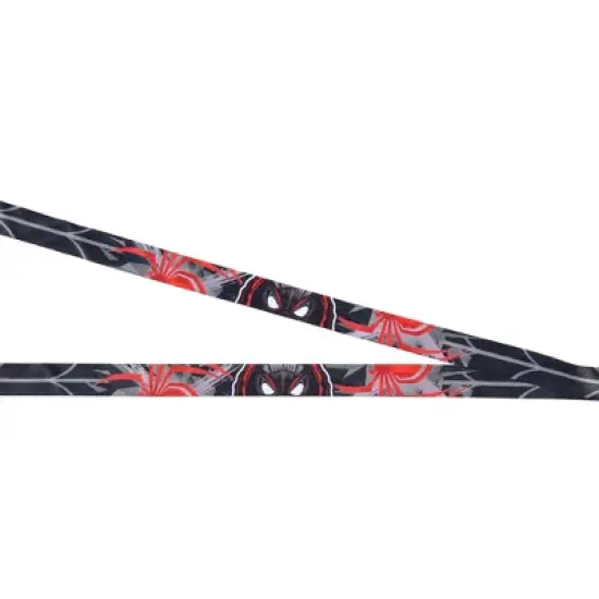 Marvel Spider-Man Miles Morales ID Lanyard Badge Holder With Rubber Charm image {2}